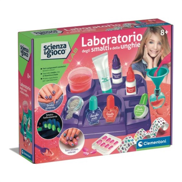 Creativo Clementoni 19392 SCIENZA E GIOCO Laboratorio degli Smalti e d