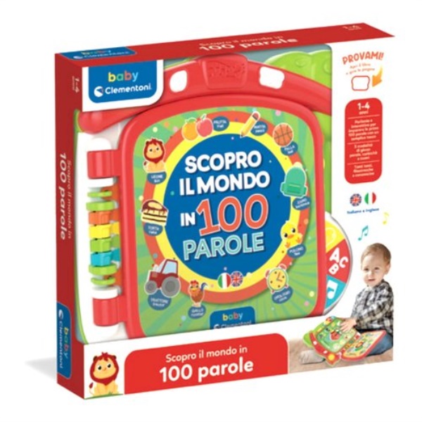 Gioco prima infanzia Clementoni 17984 BABY Primo Dizionario 100 parole