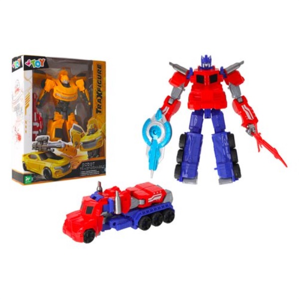 Personaggio Globo 42439 W’TOY Robot/Veicolo Traxfigure Assortito
