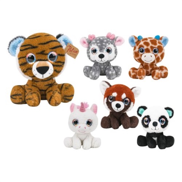Peluche Globo 83335 PELUX Cucciolo con occhi glitterati Assortito