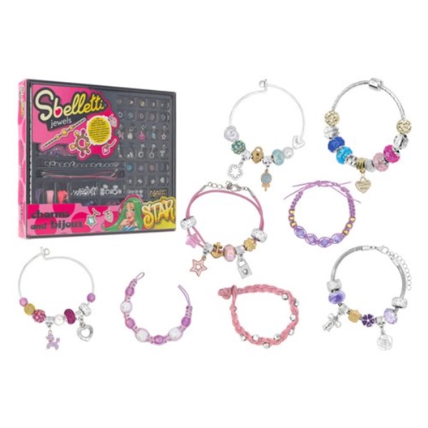 Gioco bigiotteria Globo 42530 SBELLETTI Set Crea Gioielli con Charms A
