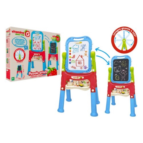 Gioco lavagna Globo 05594 VITAMINA G Magnetica girevole con accessori