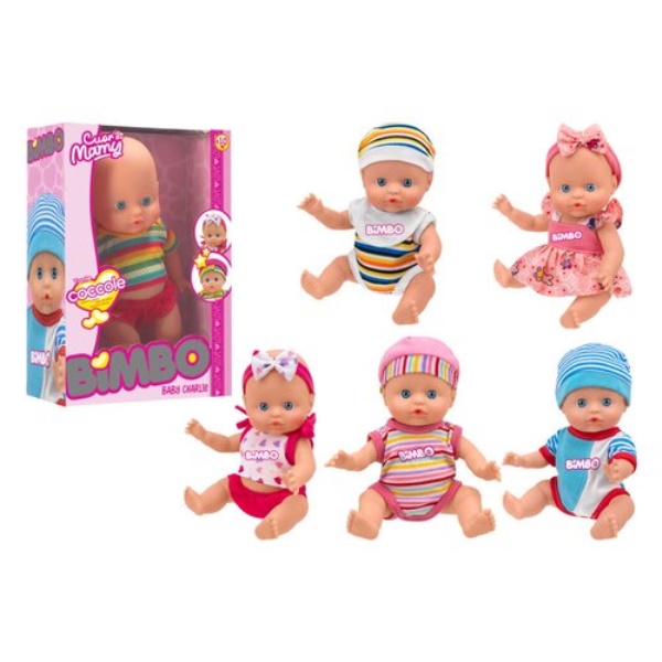 Bambola Globo 42589 BIMBO Cuor di Mamy Baby tante Coccole