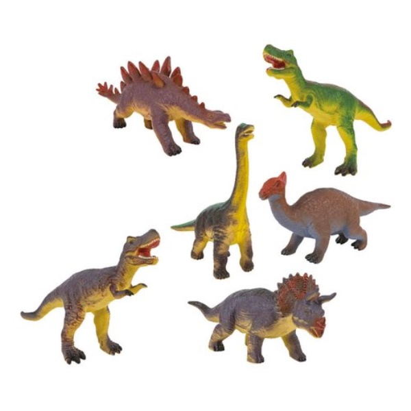 Animale giocattolo Globo 41512 W’TOY Dinosauro soffice Assortito