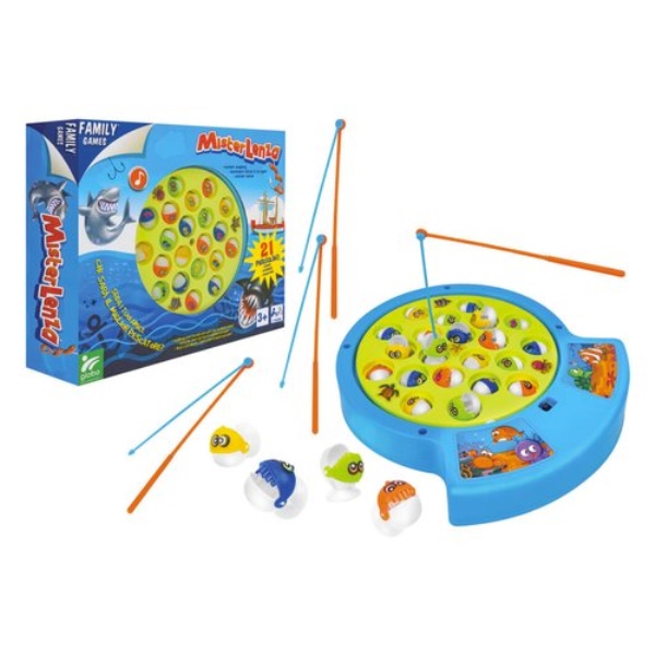 Gioco Globo 41451 FAMILY GAMES Misterlenza pescatore con suoni gioco
