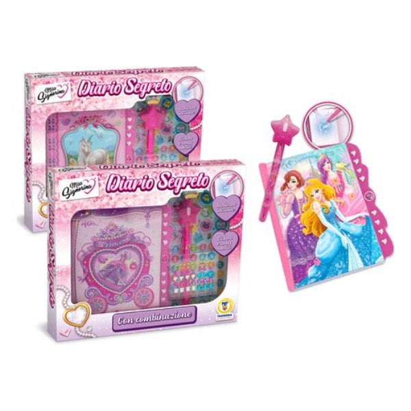 Diario segreti Teorema 80096 MISS SIGNORINA Con combinazione Assortito