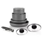 Batteria pentole Moneta 00996532 MELODIA FINEGRES Grigio