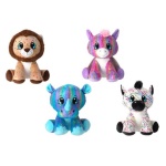 Globo - Peluche Globo 83284 PELUX Animale seduto con decori Assortito