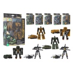 Globo - Robot/veicolo militare Traxfigure Globo 42272 W’TOY Assortito