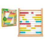 Globo - Prime attività Globo 42399 SIR WOOD Pallottoliere in legno Primo Abaco