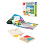 Dal Negro - Gioco educativo Dal Negro 55758 Tangram Book, La Giornata di Conigliet