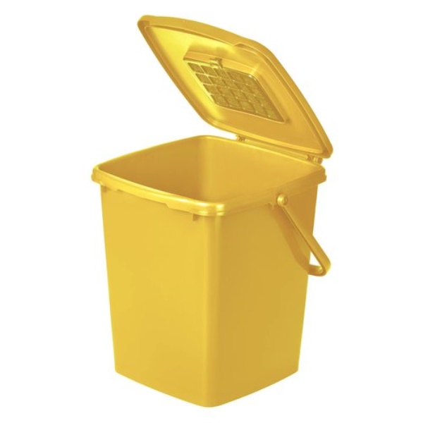 Pattumiera Mattiussi Ecologia 12475 MINIMAX PRO Giallo