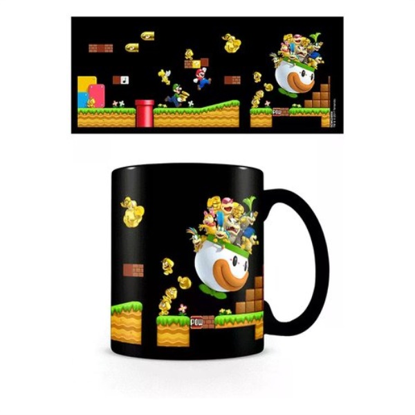 Tazza mug Pyramid International MG24854 SUPER MARIO Gold Coin Rush Hea