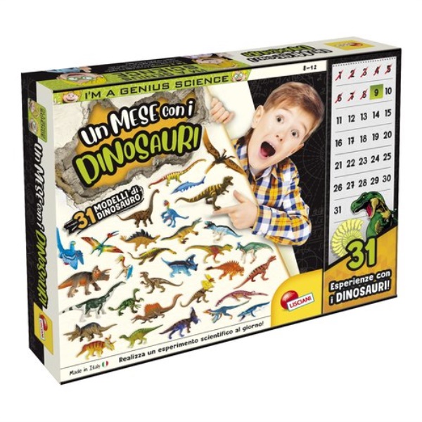 Gioco educativo Lisciani 107506 I'M A GENIUS Un Mese con i Dinosauri
