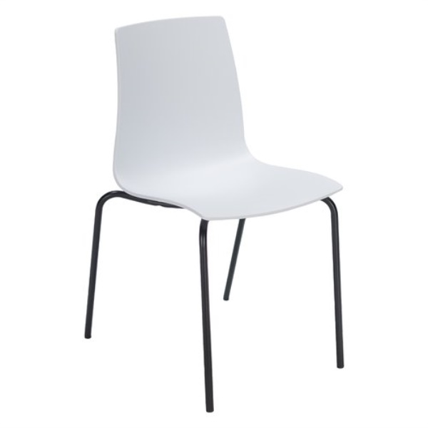 Sedia Grandsoleil S3341BINO CANDY Bianco e Nero