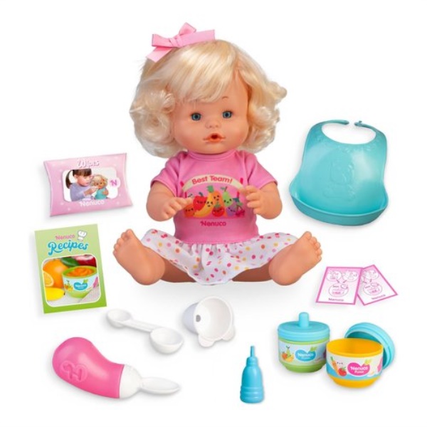 Bambola Famosa NFN96000 NENUCO Mia Prima Pappa