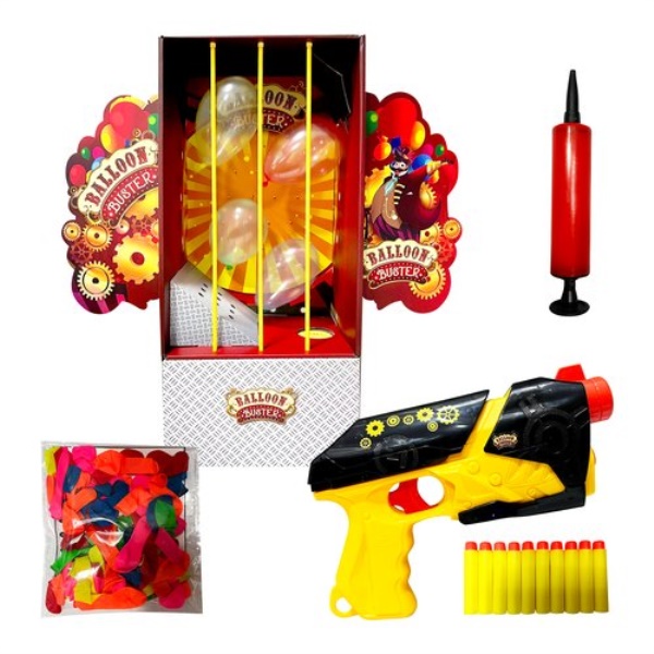 Pistola blaster Rocco Giocattoli 21431728 GIOCORO' con tiro a segno Ba