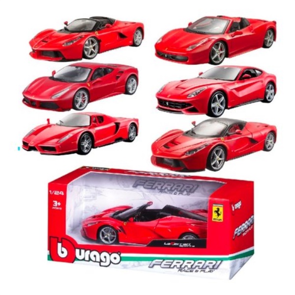 Automodello Bburago 18 26000 FERRARI Race & Play Assortito