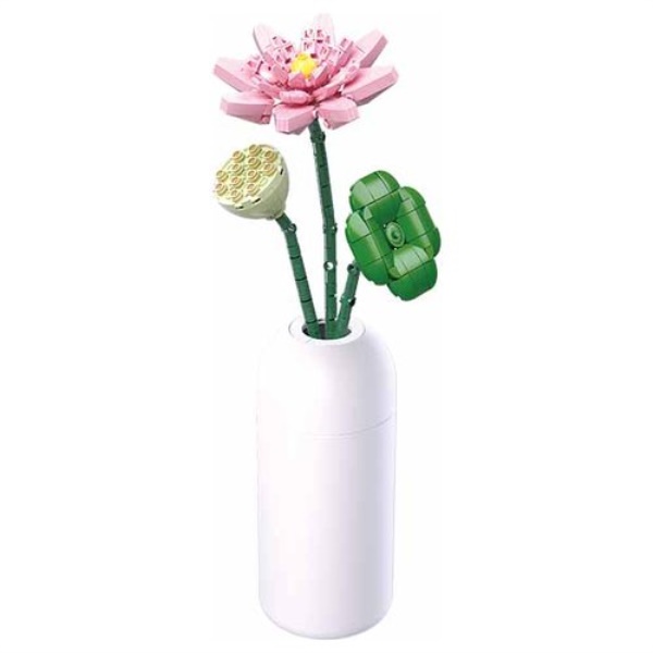Costruzioni Sluban M38 B1101 07 PLEYERID Gigli con vaso