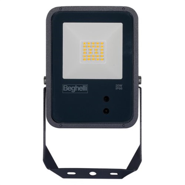 Proiettore con sensore presenza Beghelli 86182 FLOODLIGHT FL 10W Nero