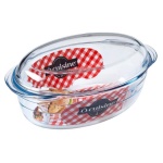 O cuisine - Pirofila O Cuisine 459AC00/1743 Ovale con coperchio 1,0 lt Trasparente