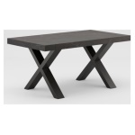Living Design - Tavolo Living Design ARUBA Nero e Marmo nero
