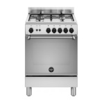 La Germania - Cucina gas La Germania AMN664GXV 24 AMERICANA Inox