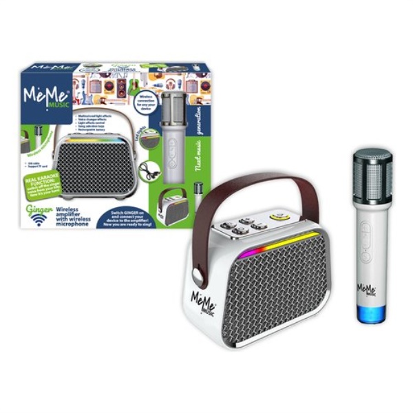 Karaoke MeMe Music 61300 Ginger White e Silver