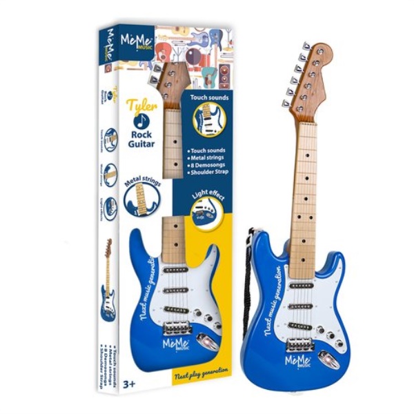 Chitarra giocattolo MeMe Music 50067 Rock elettronica Tyler Assortito