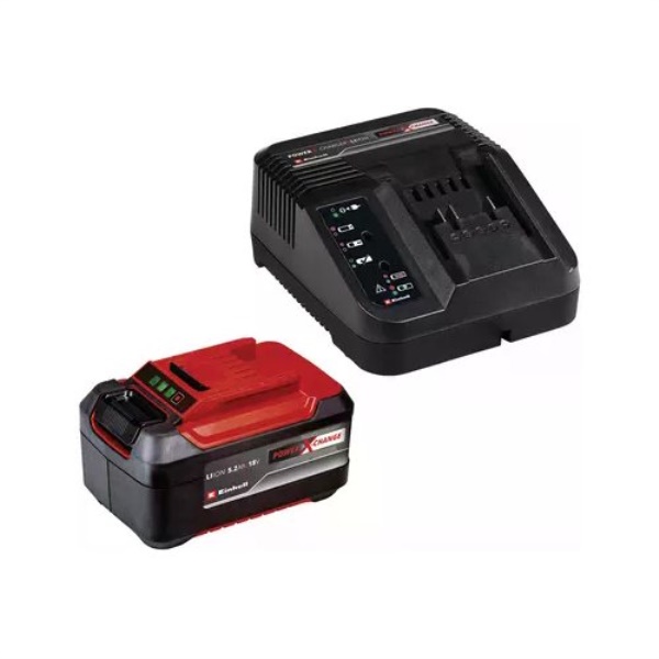 Caricabatterie Einhell 4512147 PXC Kit con batteria 5,2 Ah