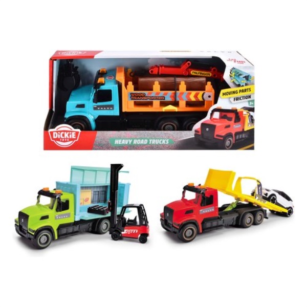 Modellino automezzo Simba 203744018 DICKIE Camion Heavy Road frizionat
