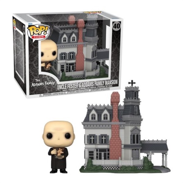 Personaggio collezione Funko 81208 POP TOWN The Addams Family Uncle Fe