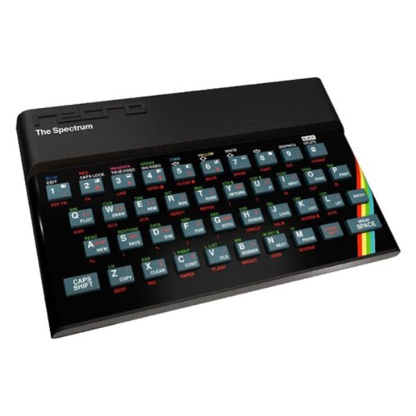 Console vintage Retro Games Ltd 1144446 RETRO GAMES The Spectrum Black