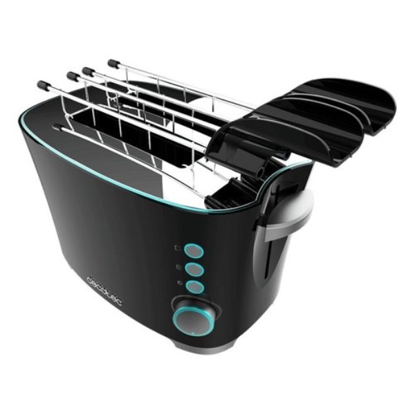 Tostapane Cecotec 02184 TOAST&TASTE Double B Black