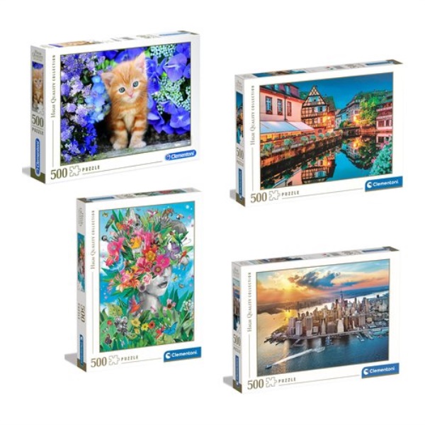 Puzzle Clementoni 87518 HIGH QUALITY COLLECTION Assortito