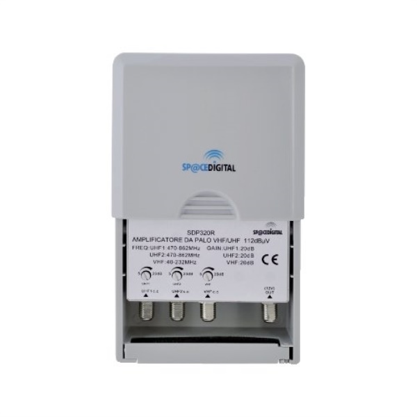 Amplificatore tv Corel SDP320R Grigio