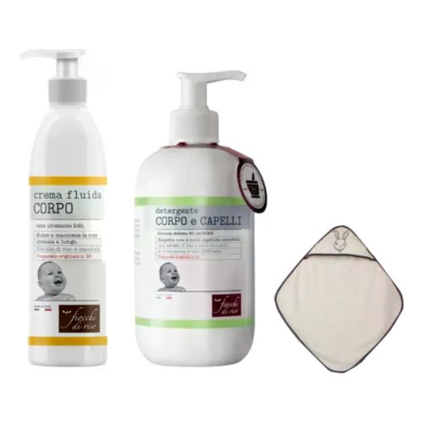 Set regalo Fiocchi di Riso 00095401000000 cofanetto Bagnetto