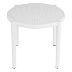 Tavolino da esterno Amicasa CT 226 RAVELLO Bianco