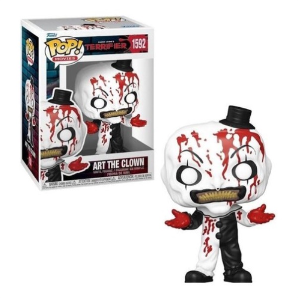 Personaggio collezione Funko 80707 POP MOVIES Terrifier Art The Clown 