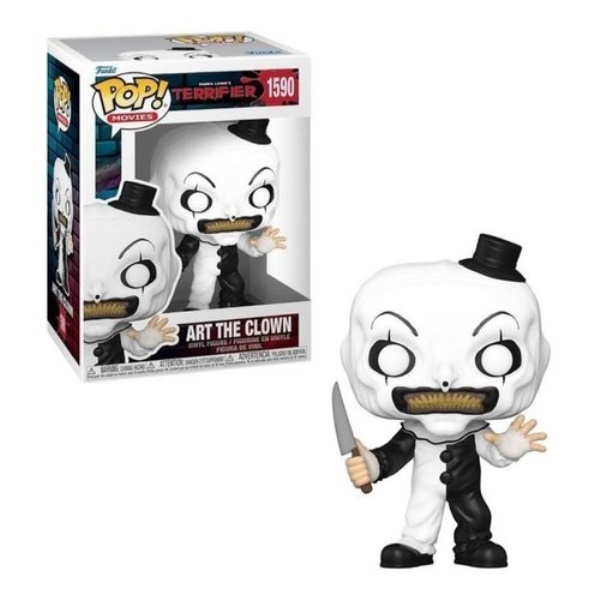 Personaggio collezione Funko 80705 POP MOVIES Terrifier Art The Clown 