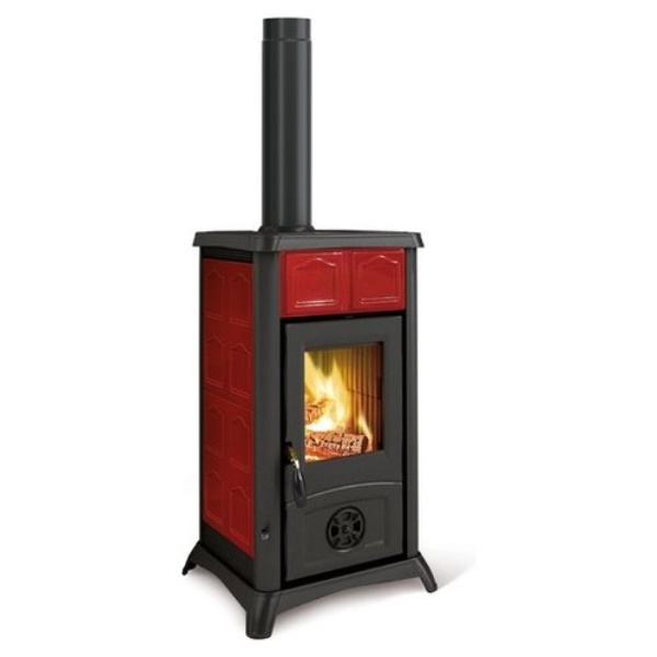 Stufa legna Nordica 7111620 GEMMA 5.0 Elegance bordeaux