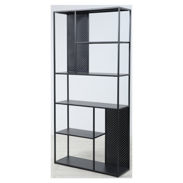 Scaffale arredo Amicasa KUNDUR Nero