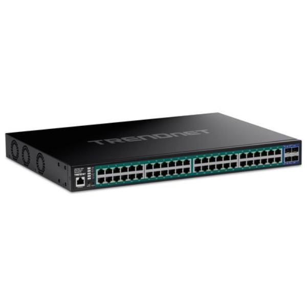Switch di rete Trendnet TPE 3524S Web Smart Black