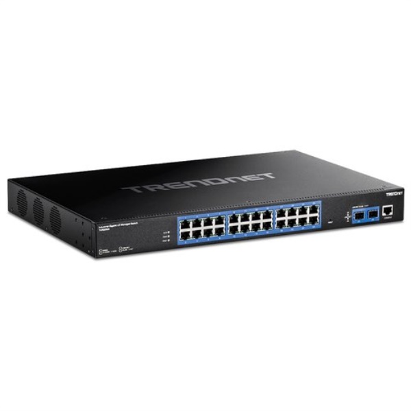 Switch di rete Trendnet TI RG262I INDUSTRIAL L2 Black