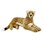 Lelly - Peluche Lelly 650043 BORN TO BE ALIVE Ghepardo Super Gigante