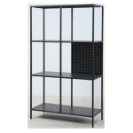 Amicasa - Scaffale arredo Amicasa BALI Nero