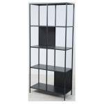 Scaffale arredo Amicasa BATAM Nero