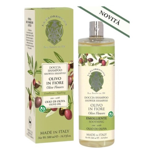 Bagnoschiuma La Florentina Olivo In Fiore Doccia Shampoo 500 ml