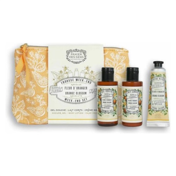 Set bagno Panier des Sens Travel Kit Fleur D'Oranger