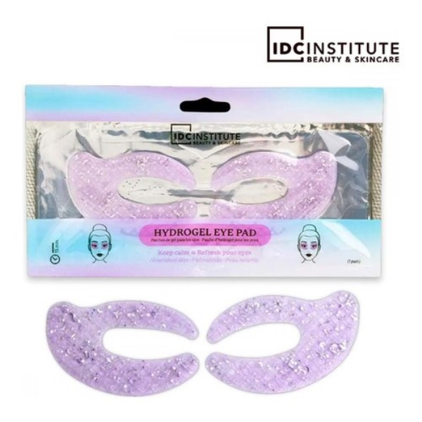Maschera bellezza Idc Institute C Shaped Glitter Eye Pads Purple 1 Pai